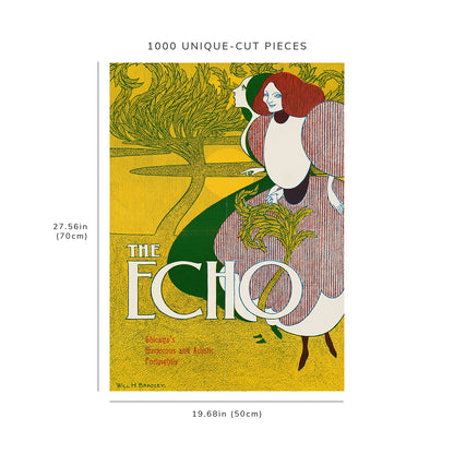 1000 piece puzzle: 1890 - 1920 | The echo | Will Bradley