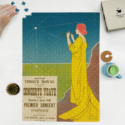 1000 piece puzzle 1896 Concerts Ysaye Georges Meunier 
