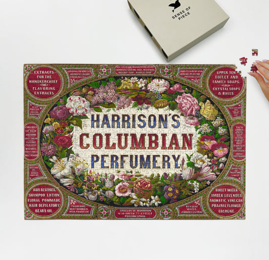 1000 piece puzzle 1854 Harrison’s Columbian perfumery Alphonse Bigot 