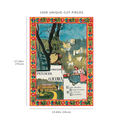 1000 piece puzzle: 1910 | Father's Friends Society| W?odzimierz Tetmajer