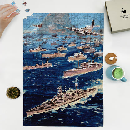 1000 piece puzzle 1939 - 1946 The downfall of the Dictators is assured Anonymous