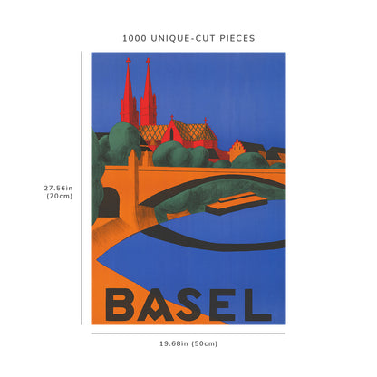 1000 piece puzzle: 1927 | Basel | Hedwig Thoma