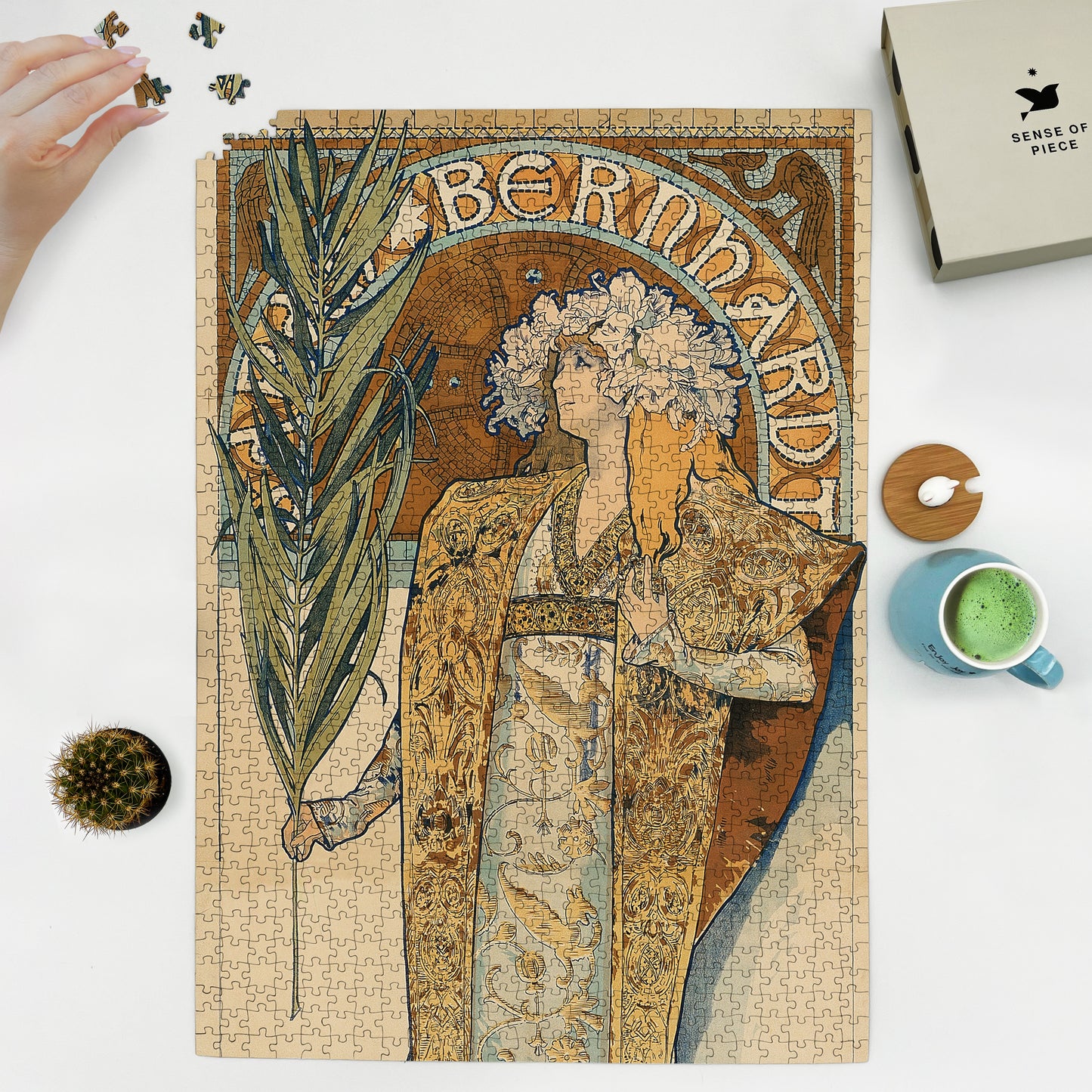 1000 piece puzzle 1894 - 1895 Gismonda Alphonse Mucha 