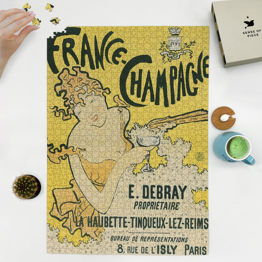1000 piece puzzle 1889 - 1891 France-Champagne Pierre Bonnard 