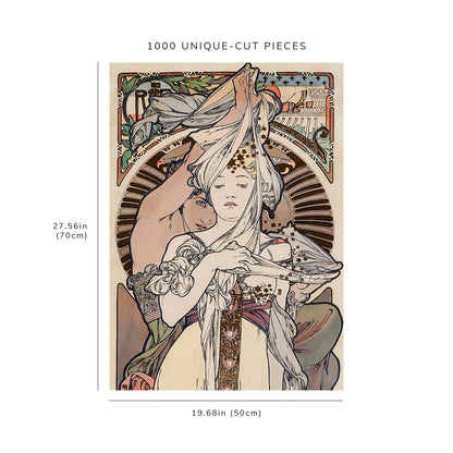 1000 piece puzzle: 1897 | French Advertisement | Alphonse Mucha