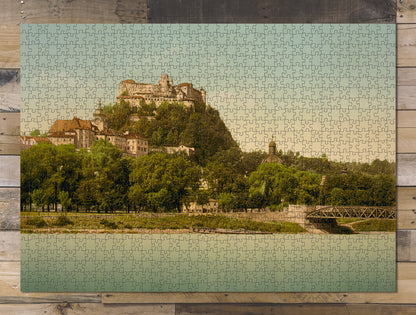 1000 piece puzzle Hohensalzburg Fortress, Salzburg, Austria Family Entertainment