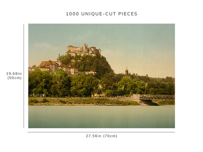 1000 piece puzzle - Hohensalzburg - Fortress, Salzburg, Austria | Family Entertainment