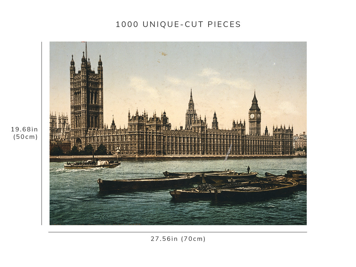 1000 piece puzzle - Houses of Parlament, London | Birthday Present Gifts | Family Entertainment