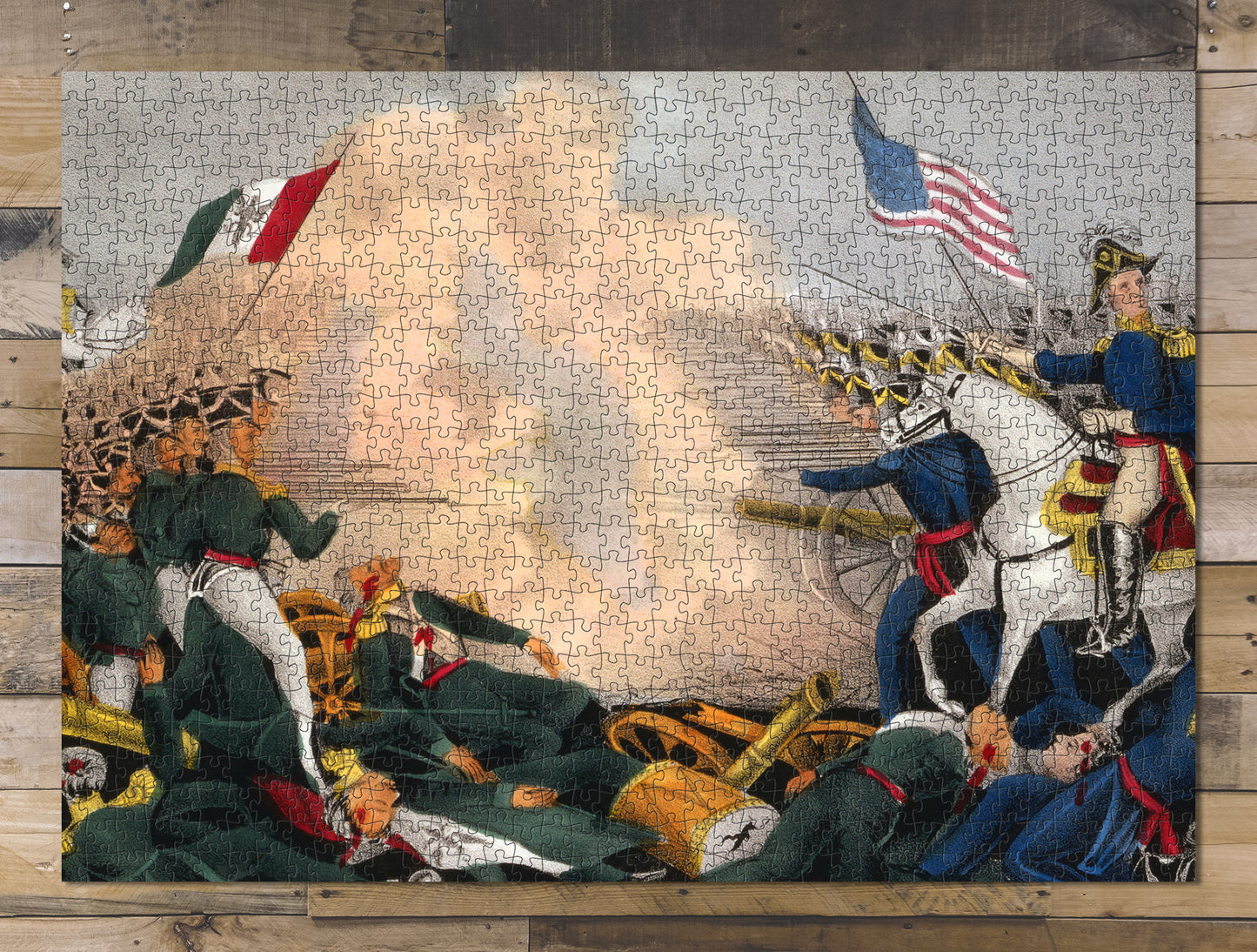 1000 piece puzzle Battle of Buena Vista Fought February 23d, 1847 Birthday Present Gifts