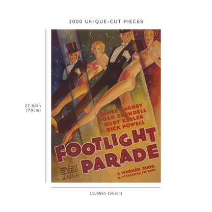 1000 piece puzzle - Footlight Parade | Jigsaw Puzzle Game for Adults | Birthday Present Gifts
