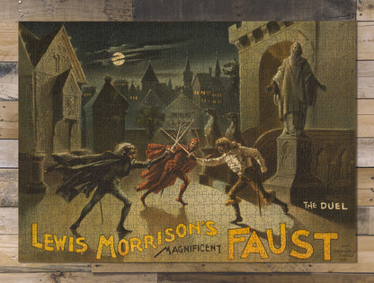 1000 piece puzzle Lewis Morrison's magnificent Faust Family Entertainment
