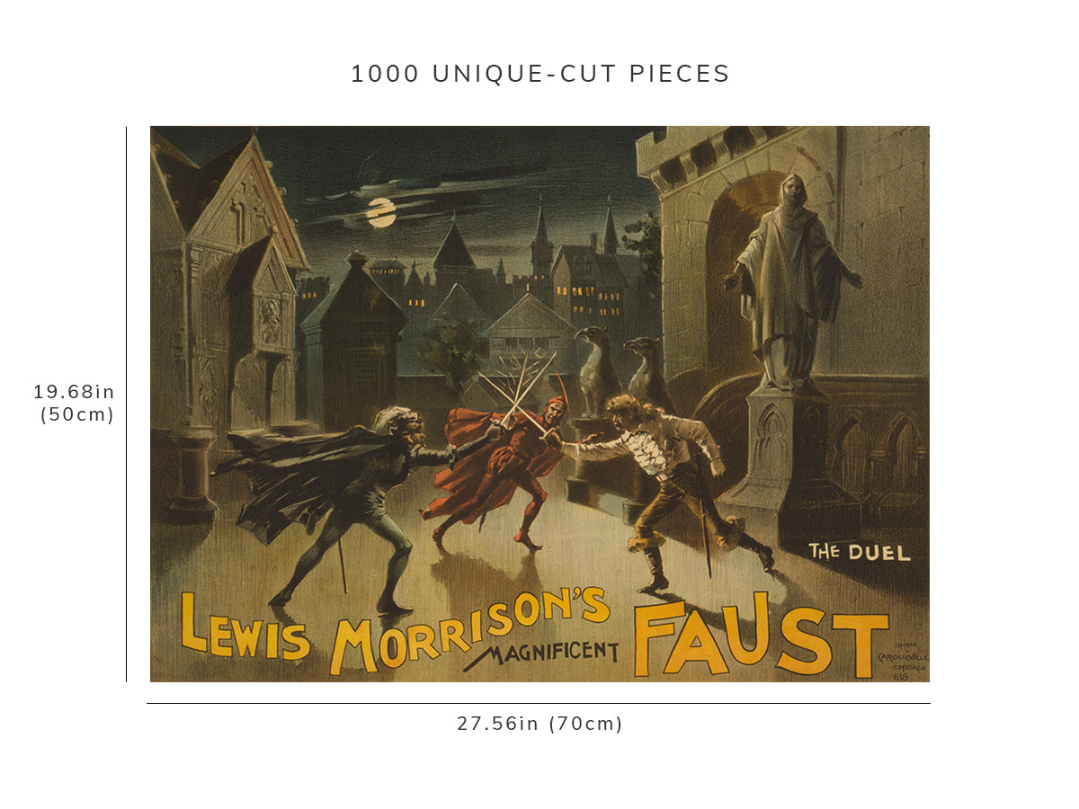 1000 piece puzzle - Lewis Morrison's magnificent Faust | Family Entertainment