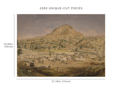 1000 piece puzzle - Butte City | Birthday Present Gifts | Family Entertainment | Fun Activity | Unique Gift