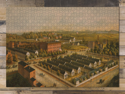 1000 piece puzzle Photo: Douglas & Stanton Hospitals, Washington, D.C. Family Entertainment Hand made