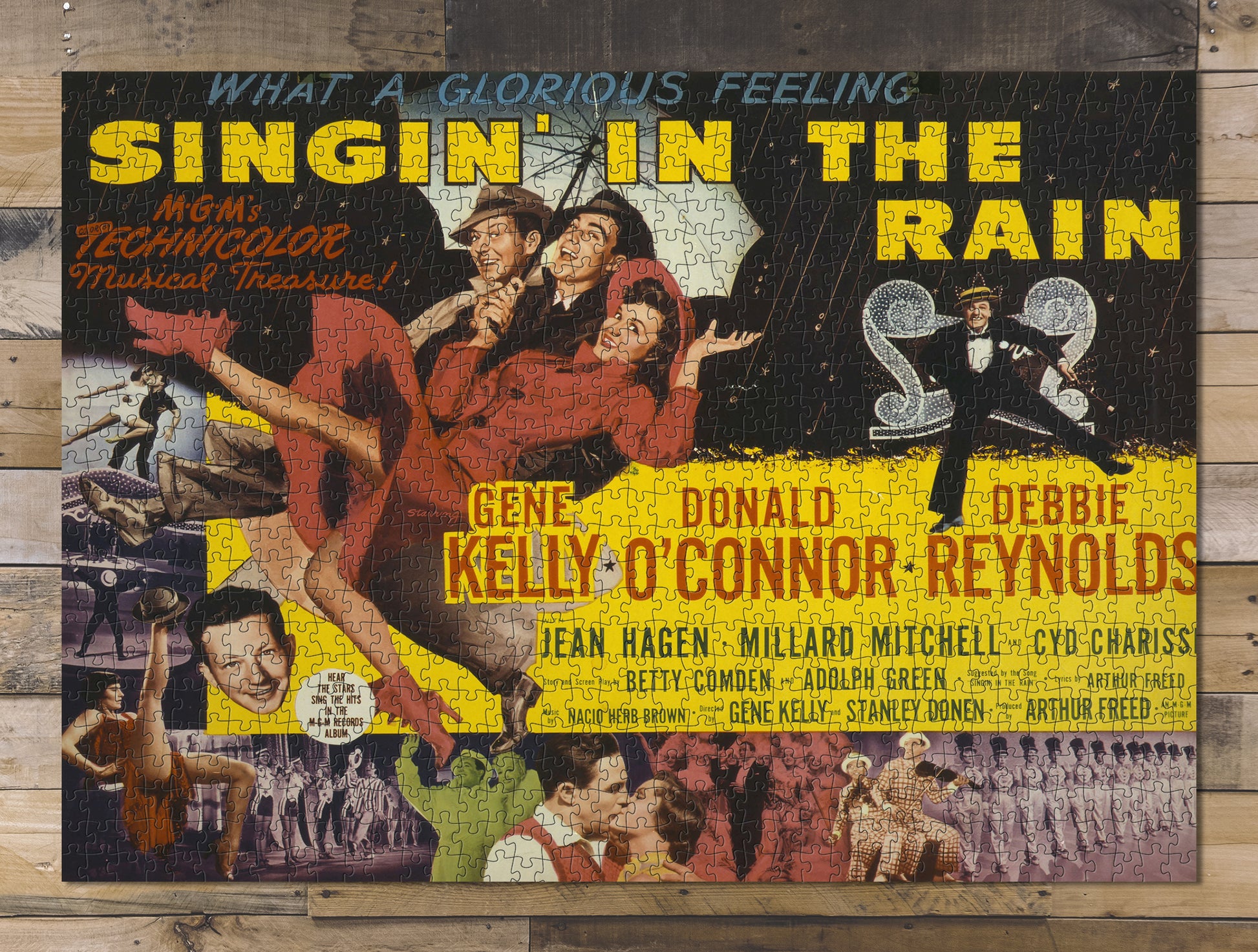 1000 piece puzzle Photo: Singin' in the rain Birthday Present Gifts Family Entertainment