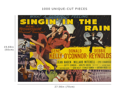 1000 piece puzzle - Photo: Singin' in the rain | Birthday Present Gifts | Family Entertainment