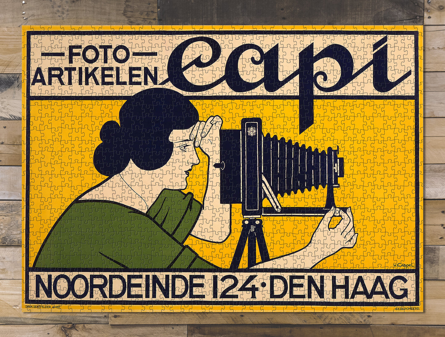 1000 piece puzzle 1928 Photo: Photo articles Capi Noordeinde 124 The Hague