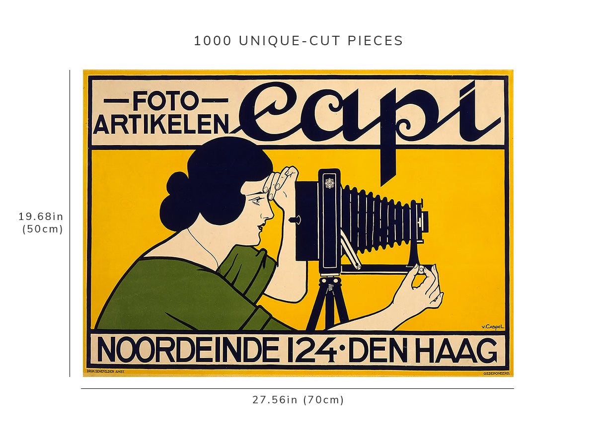 1000 piece puzzle - 1928 Photo: Photo articles Capi | Noordeinde 124 | The Hague