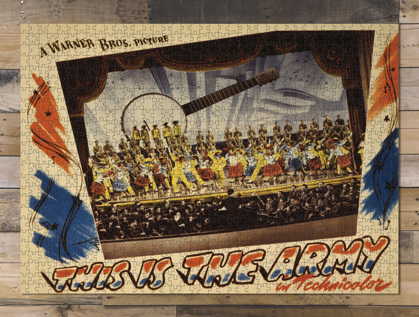 1000 piece puzzle 1943 Photo: This is the Army musical number Lobby Card Family Entertainment