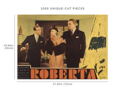 1000 piece puzzle - 1935 Photo: Roberta | Fred Astaire | Ginger Rogers | Randolph Scott