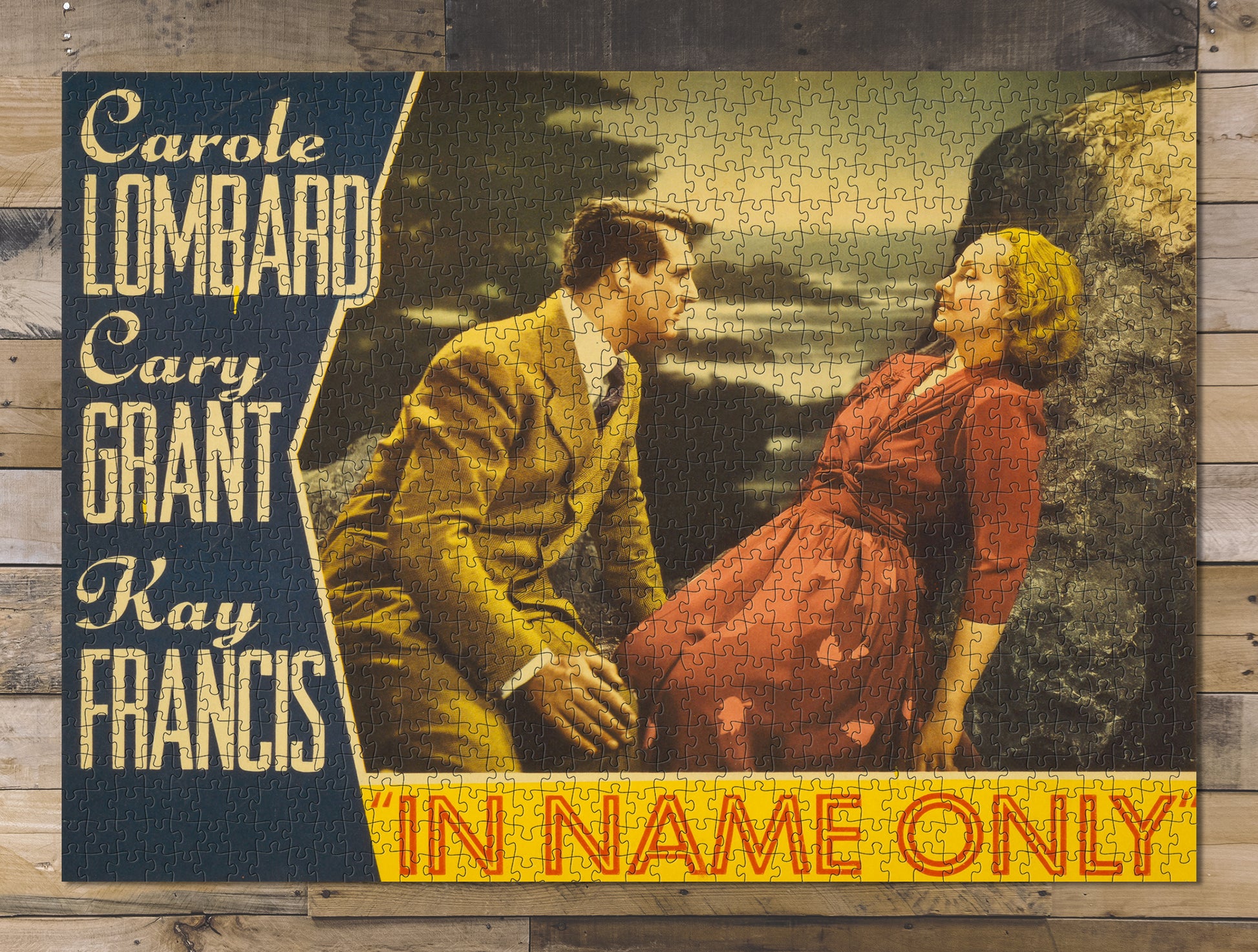1000 piece puzzle 1939 Photo: In name only Lobby Card Cary Grant Carole Lombard