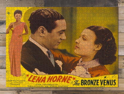 1000 piece puzzle 1938 Photo: Bronze Venus Ralph Cooper Lena Horne Lobby card