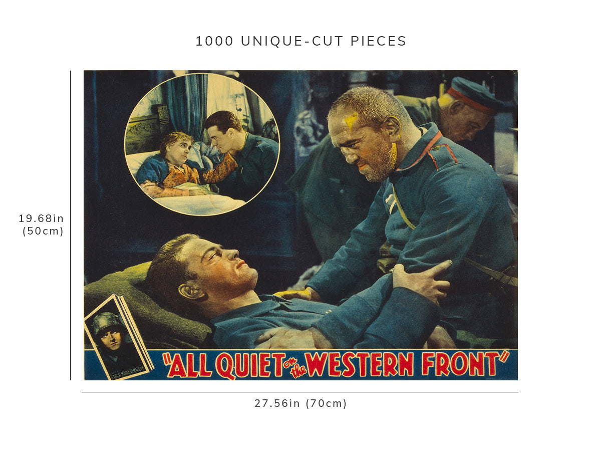 1000 piece puzzle - Photo: All quiet on the western front | Birthday Present Gifts | Family Entertainment
