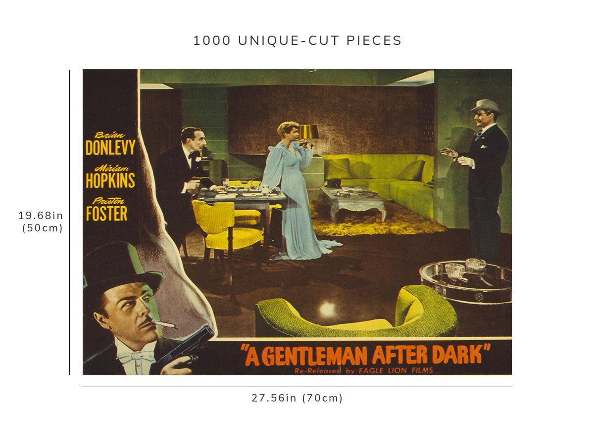 1000 piece puzzle - 1948 Photo: Gentleman after dark | Brian Donlevy | Miriam Hopkins