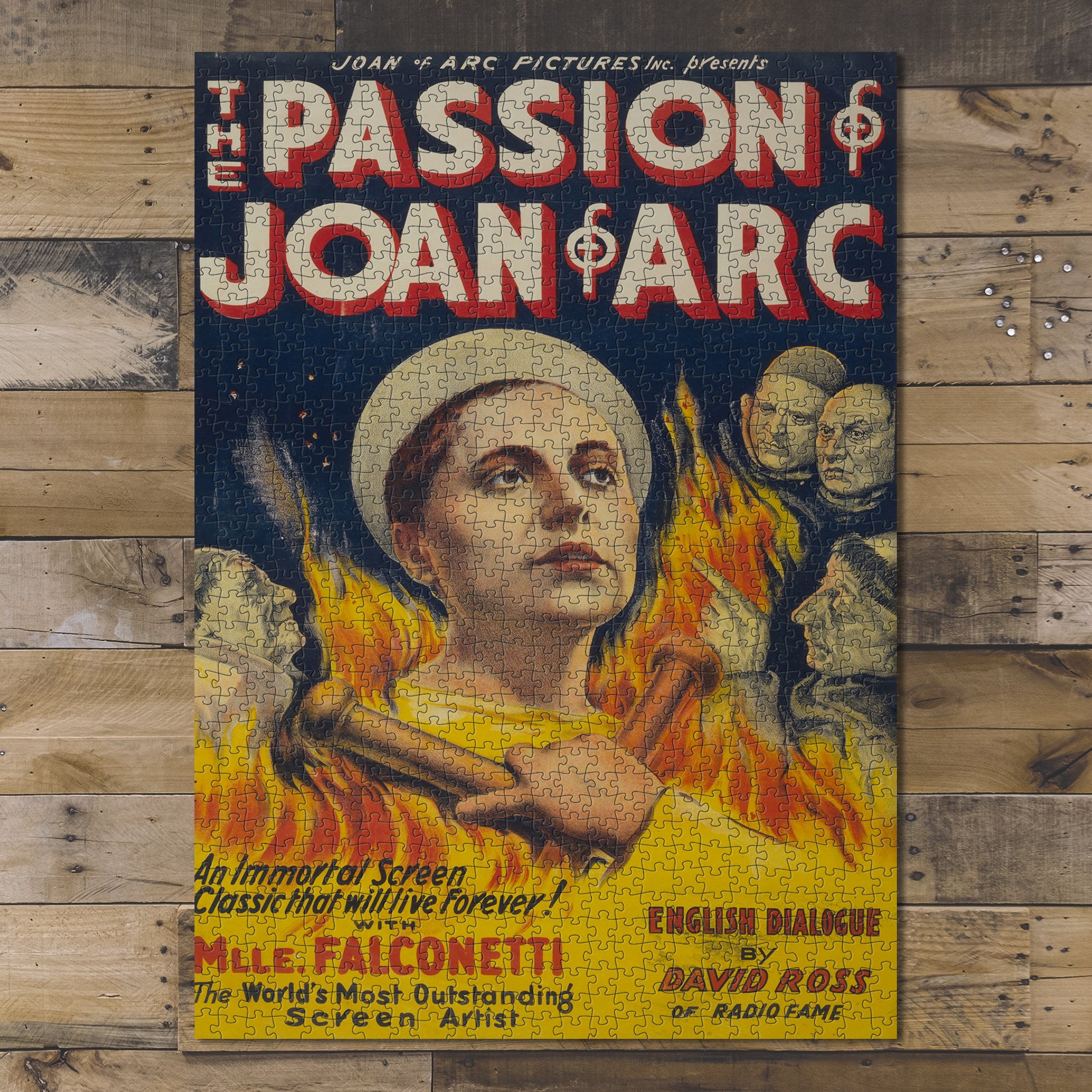1000 piece puzzle Photo: The Passion of Joan of Arc Jigsaw Puzzle Game for Adults