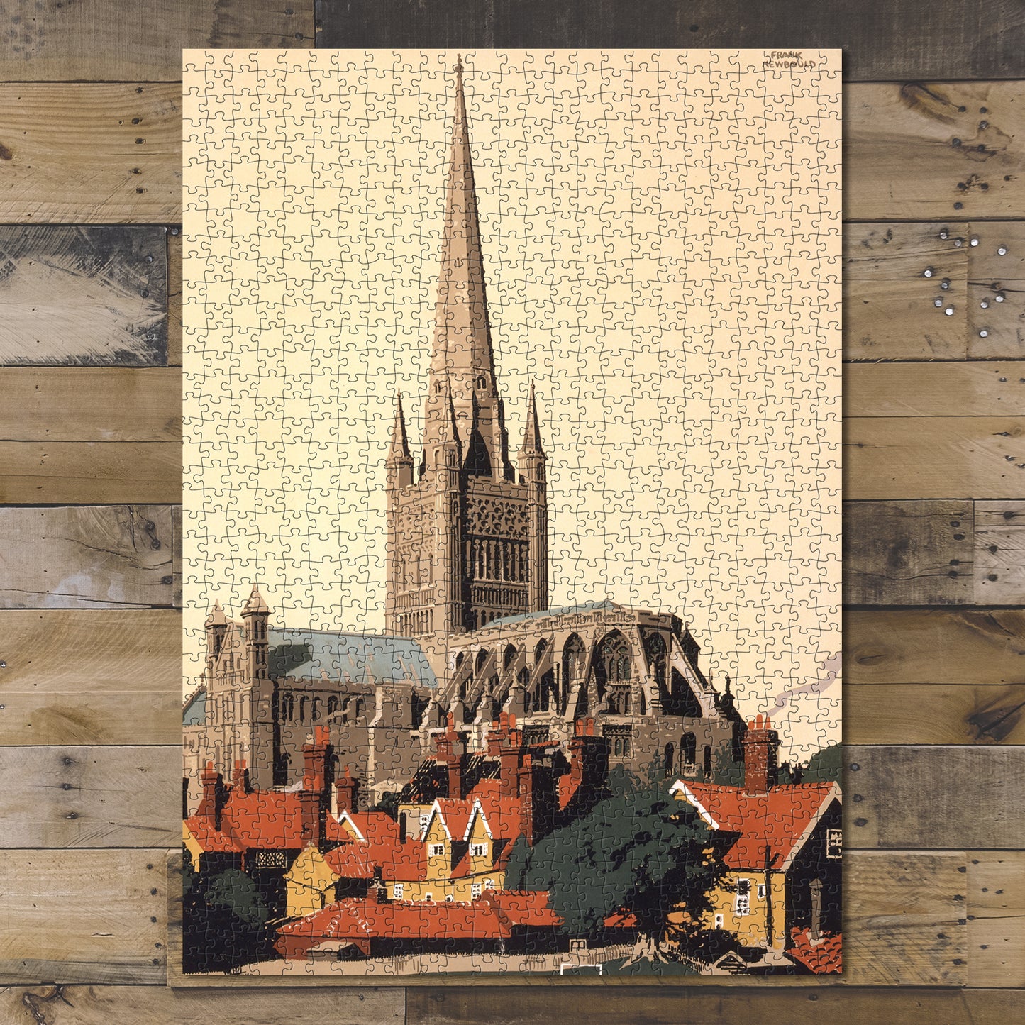 1000 piece puzzle Photo: Norwich on the London & North Eastern Railways of England & Scotland