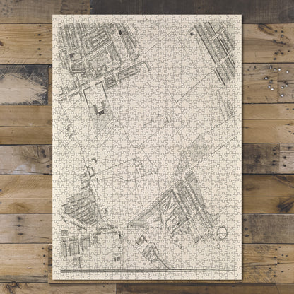 1000 Piece Jigsaw Puzzle 1799 Map of London C1 Horwood, Richardr) | Historic