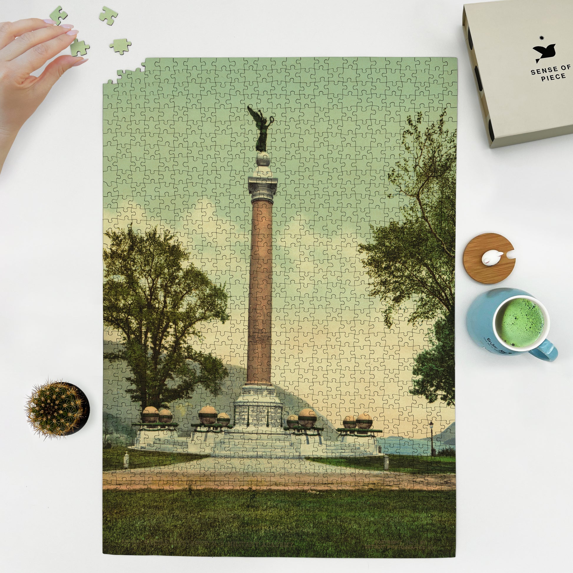 1000 piece puzzle 1901 Battle monument US Military Academy, West Point, NY Birthday Present Gifts