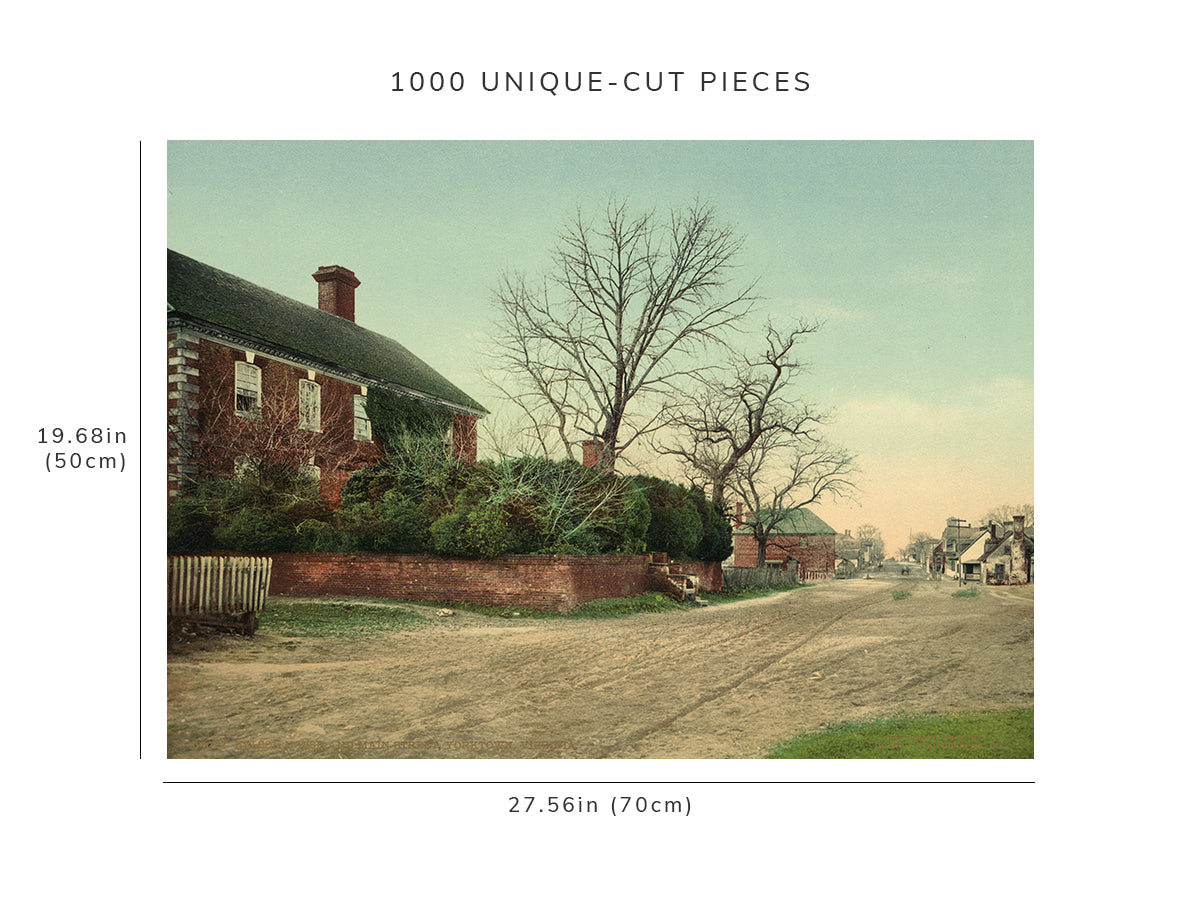 1000 piece puzzle - 1902 | Nelson House | Main Street, Yorktown, Virginia | VA