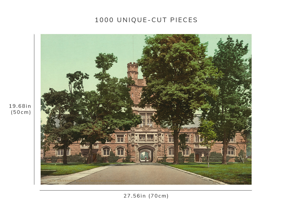 1000 piece puzzle - 1903 | University Library, Princeton University | Birthday Present Gifts