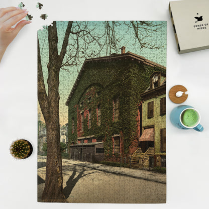 1000 piece puzzle 1904 Plymouth Church Protestant Congregational Brooklyn, NY New York