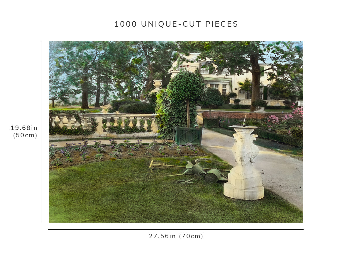 1000 piece puzzle - 1911 | Drumthwacket | Moses Taylor Pyne house | 354 Stockton Road, Princeton, New Jersey