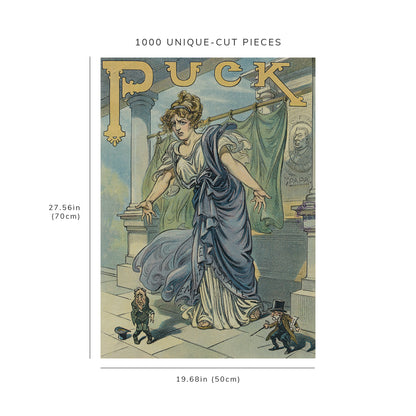 1000 piece puzzle - 1911 | Photo of Puck | Paste these are my jewels | Keppler | Empire State | Dix | Gaynor