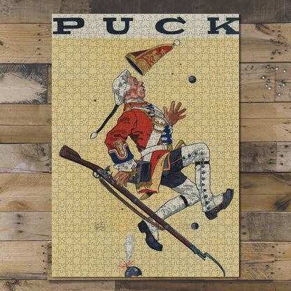 1000 piece puzzle 1912 Photo of Puck What our forefathers did to special priviledge Will Crawford