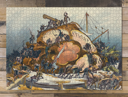 1000 piece puzzle 1913 Photo of Puck Lawyers at least have plenty to be thankful for Keppler